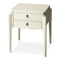 Glossy White Accent Table A230620