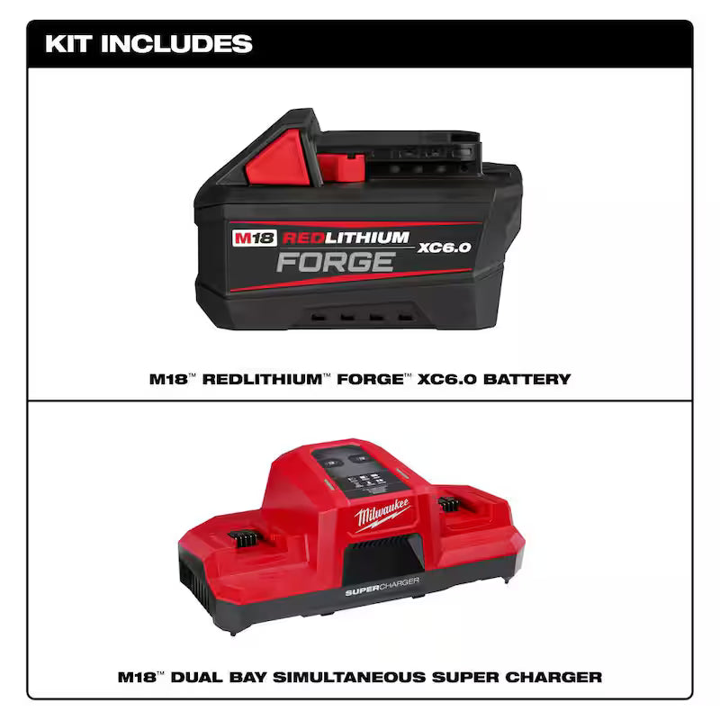 18V Lithium-Ion Starter Kit with 6.0Ah Battery and Charger N61111