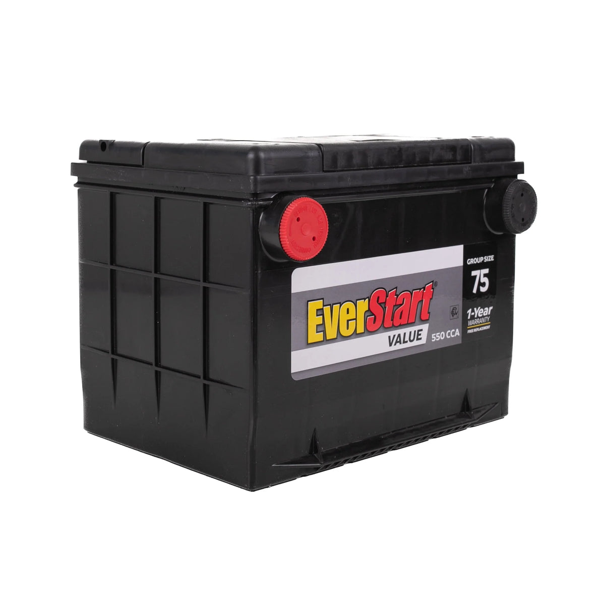 Lead Acid Automotive Battery Group Size 75 12 Volt 550 CCA I5091