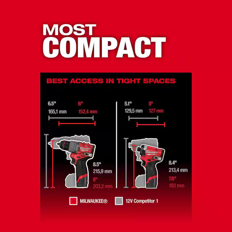 12-Volt Cordless Hammer Drill and Impact Driver Combo Kit I375