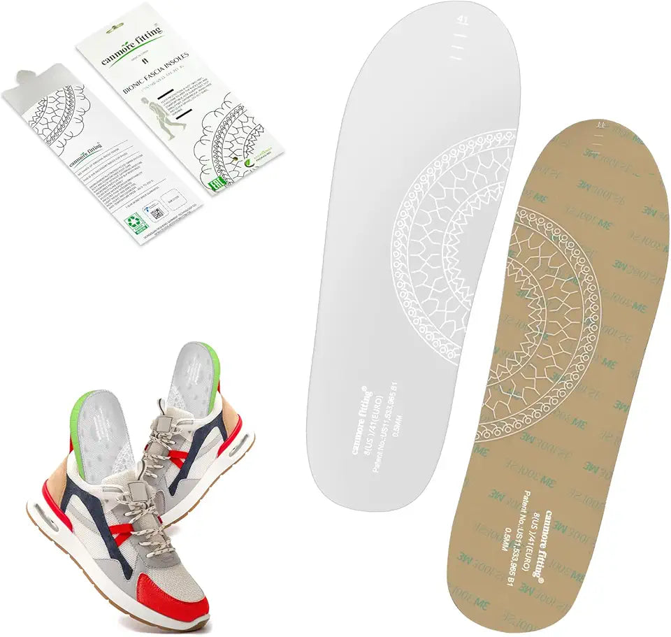 Gel Fascia Insole Full Coverage Non-Slip 3 Pairs G5538