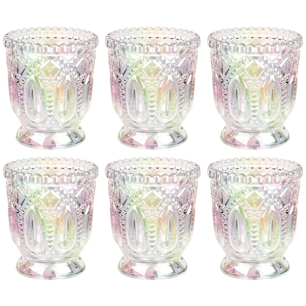 Vintage Glass Candle Holder Pack of 6 K827972