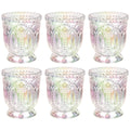 Vintage Glass Candle Holder Pack of 6 K827972