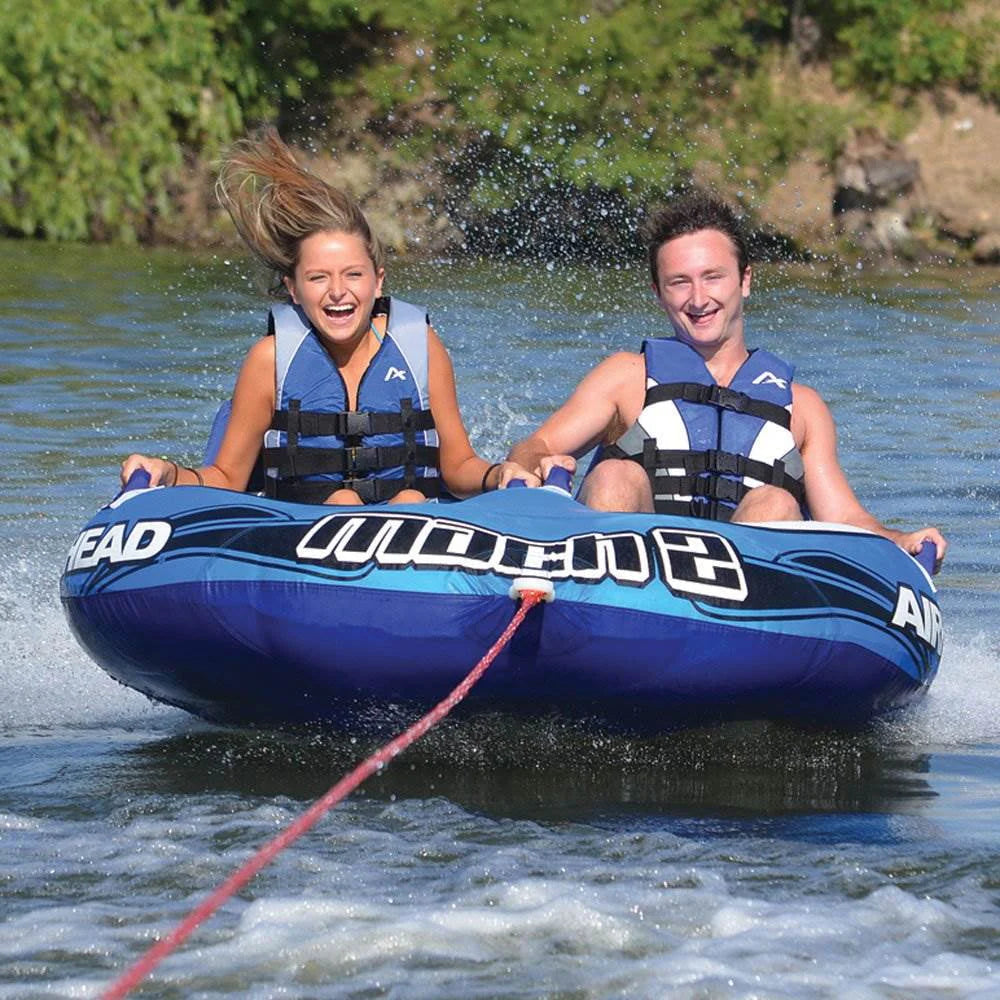 Blue 2 Rider Inflatable Towable Tube 2 Pack B633326