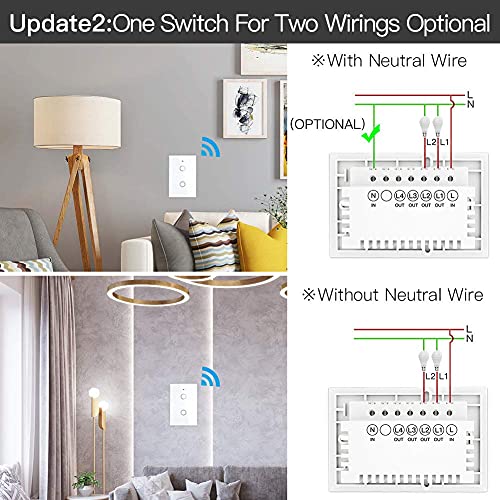 Black 1 Gang Smart Touch Wall Light Switch C444127