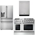 48 Propane Gas Burner Electric Oven Range Refrigerator Dishwasher W7195
