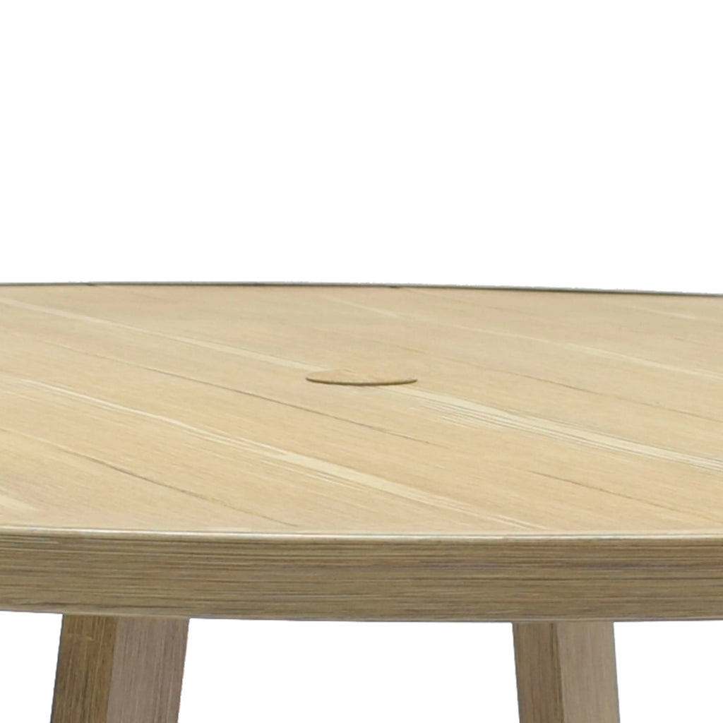 Outdoor 44 Round Metal Top Dining Table R770