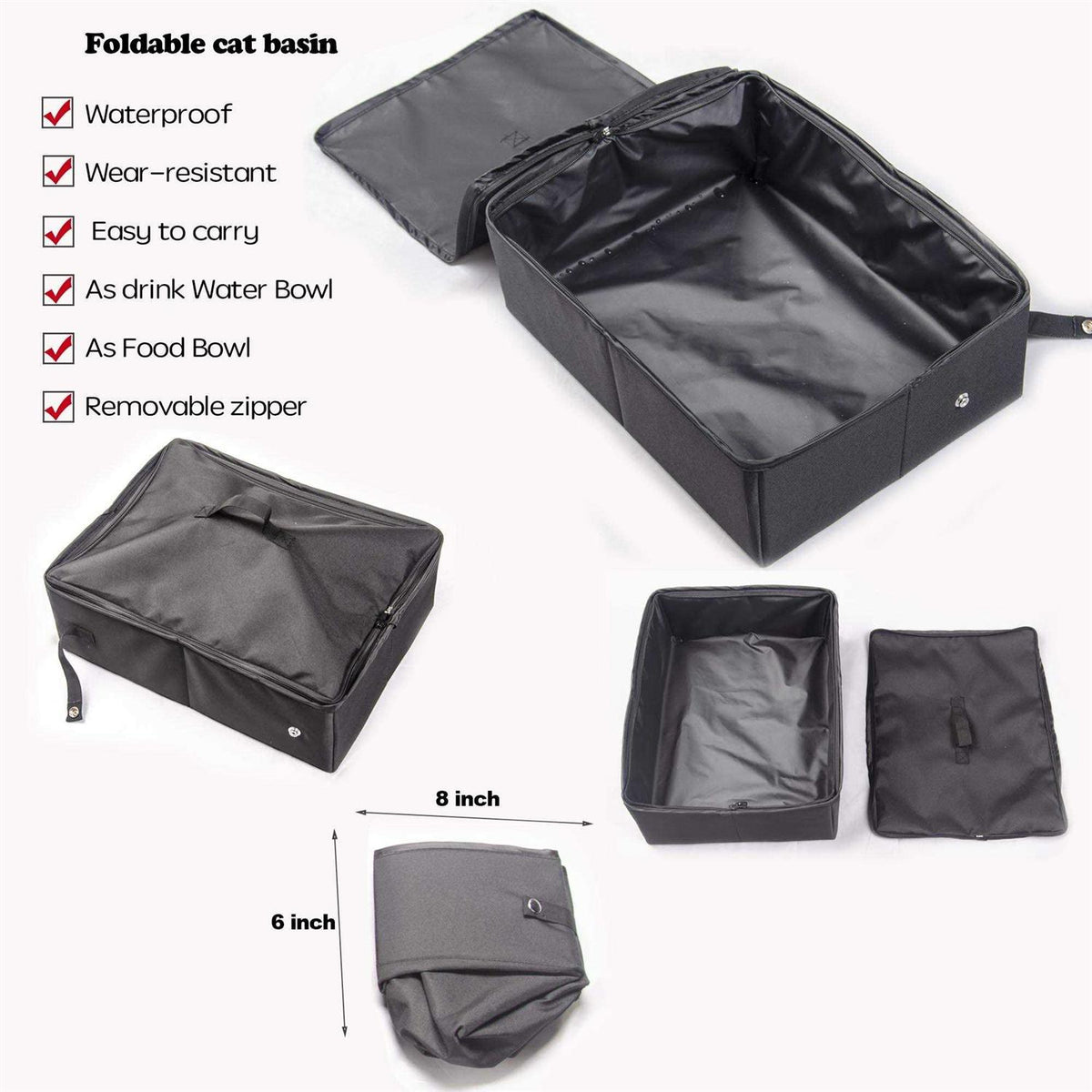 Portable Twin Compartment Cat Cage U263