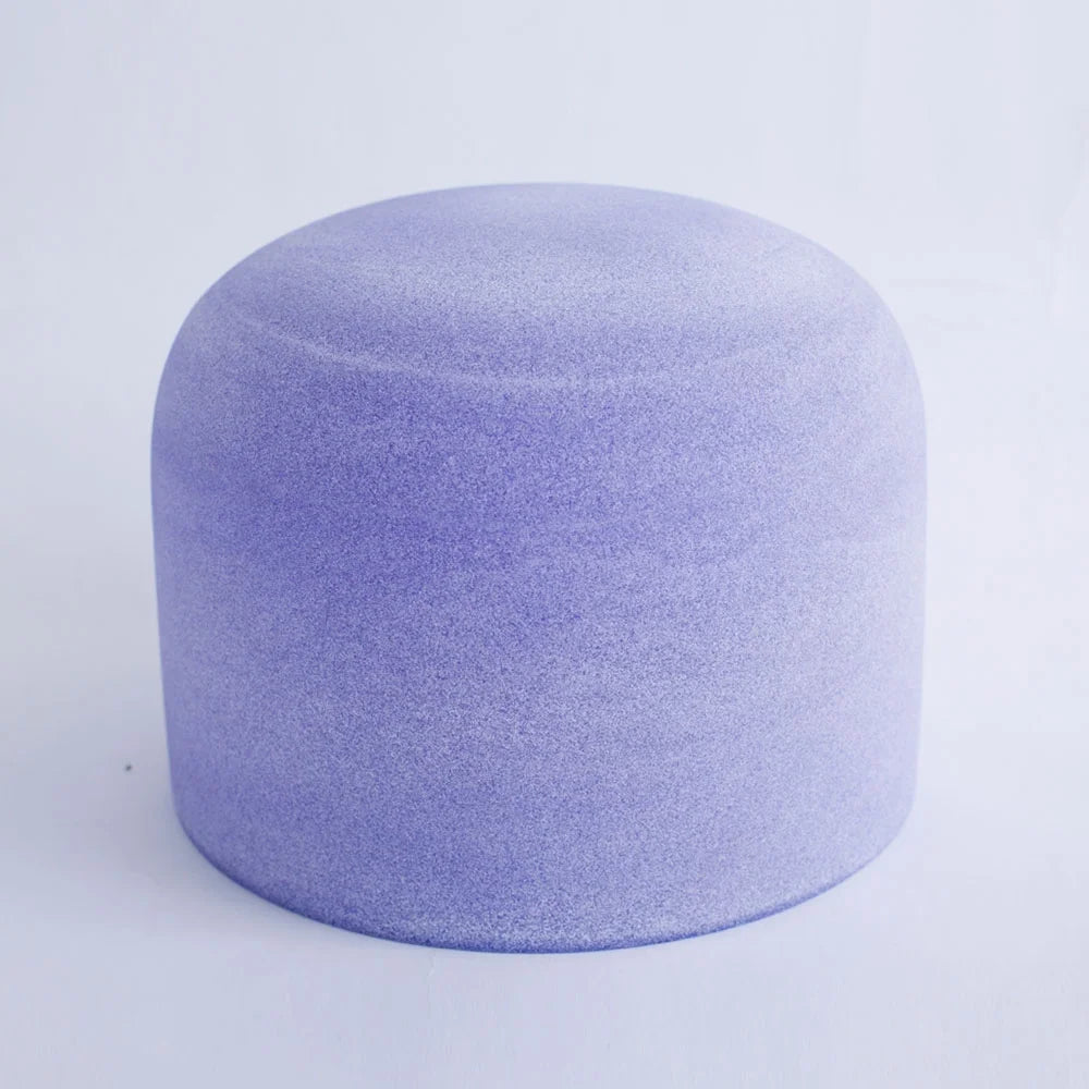 Blue Frosted G Throat Chakra Quartz Crystal Singing Bowl 10 inch F3657