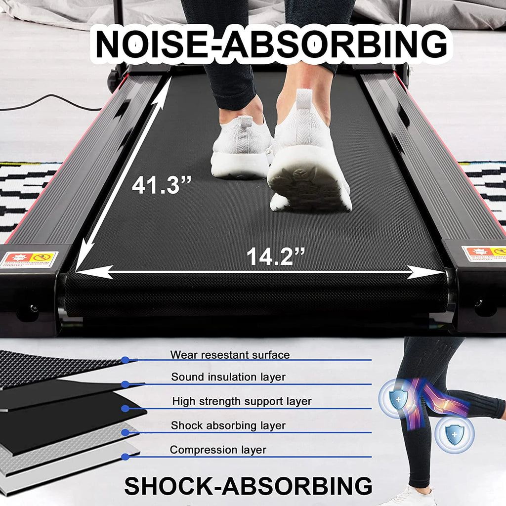 Folding Incline Electric Treadmill E859876