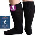 Extra Width Socks 4 Pairs 13-15 U804095