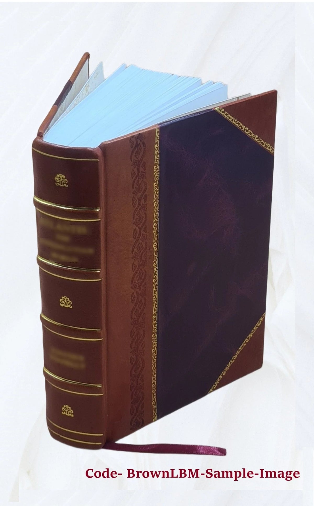 Leather Bound Scientific Notices Z54453