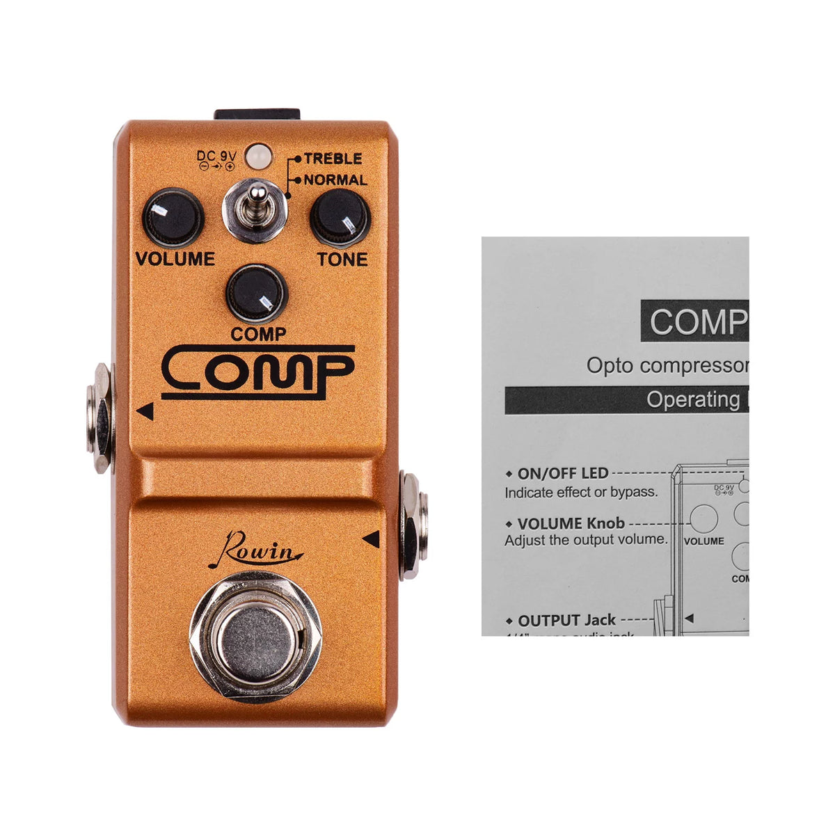 Compressor Guitar Pedal True Bypass G928246