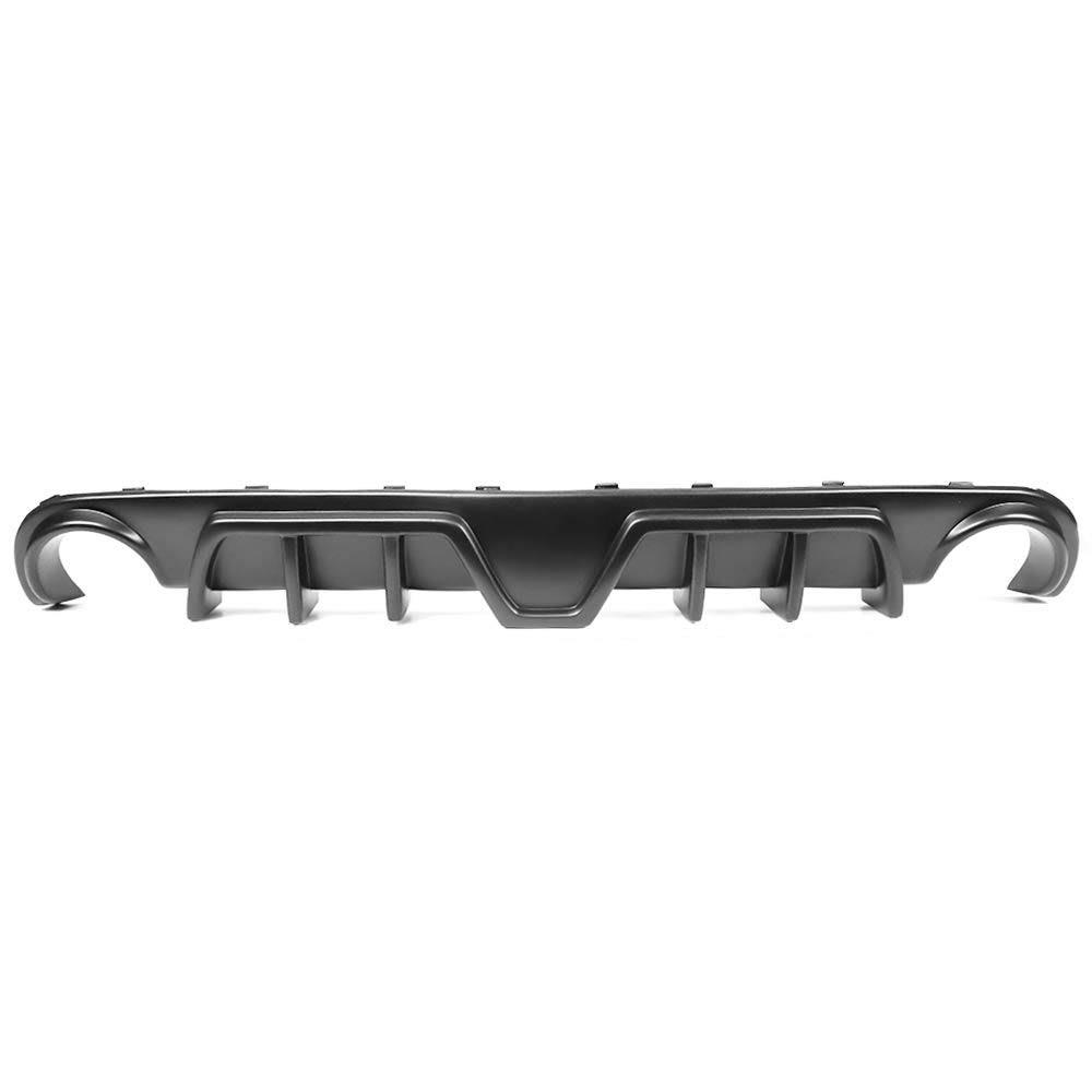 Black Rear Diffuser Bumper Lip Lower Valance J534122