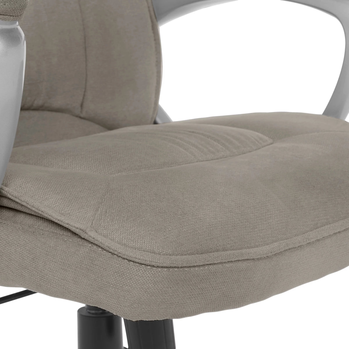 Gray Fabric High-Back Office Chair with Arms O509545