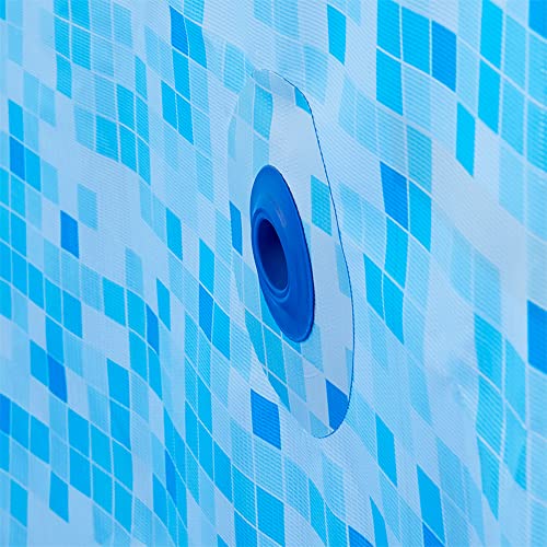 2 Pack 15' x 48" Round Steel Frame Above-Ground Swimming Pool J814696