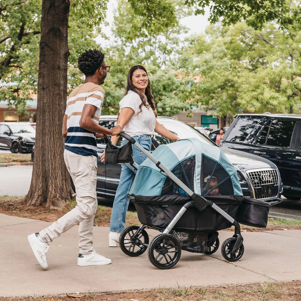 Grey Wagon Stroller D296