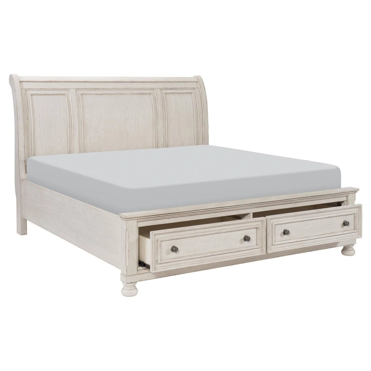 King Size Storage Footboard Bed G964