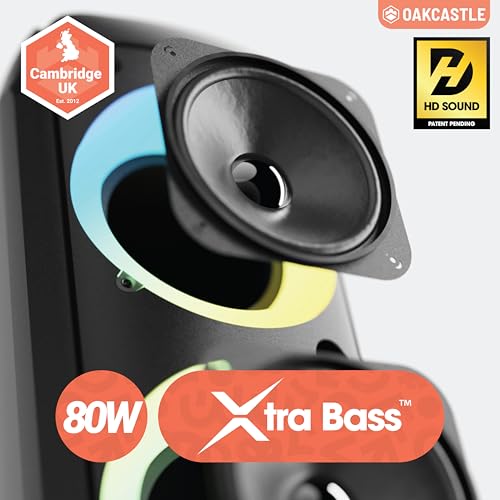 Portable Bluetooth Party Speaker with Wired Microphone X59495