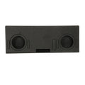 Black 10" Dual Subwoofer Enclosure O35719