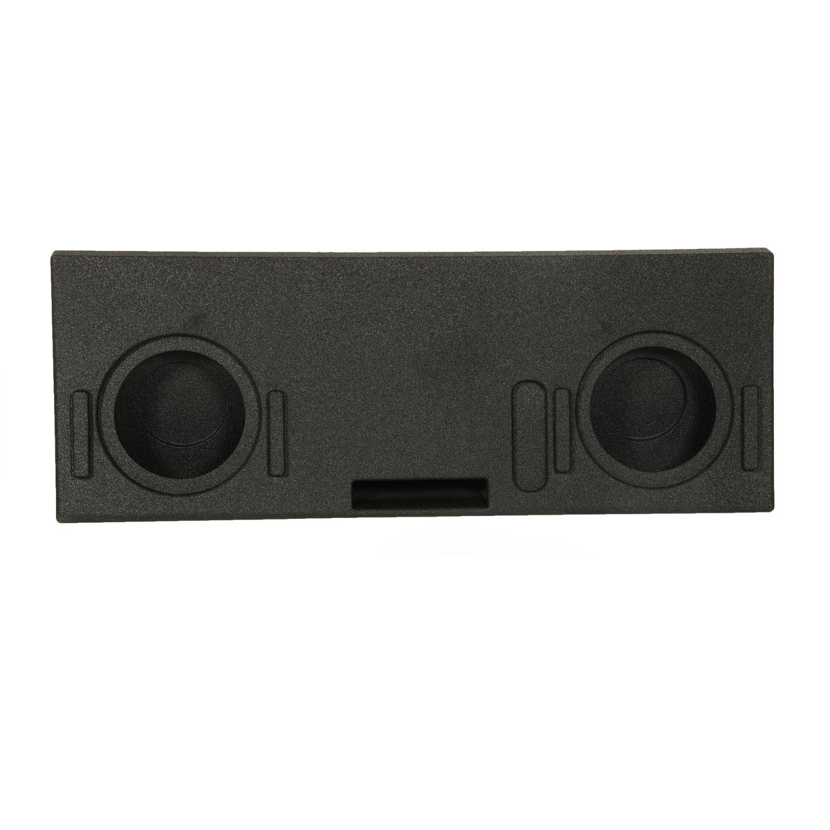 Black 10" Dual Subwoofer Enclosure O35719