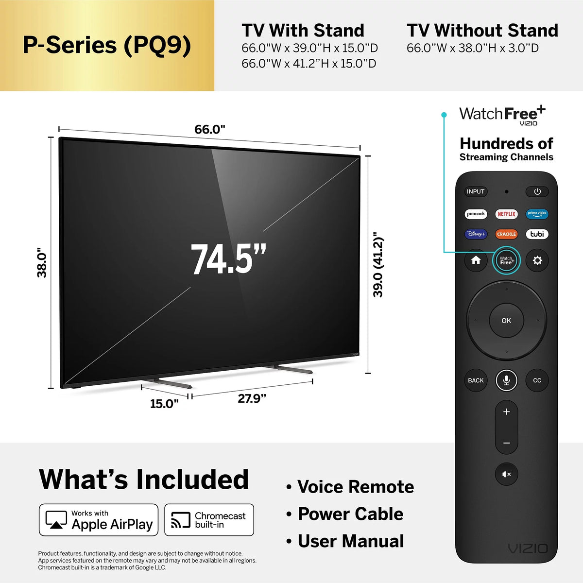 75 Class 4K QLED HDR Smart TV Y594