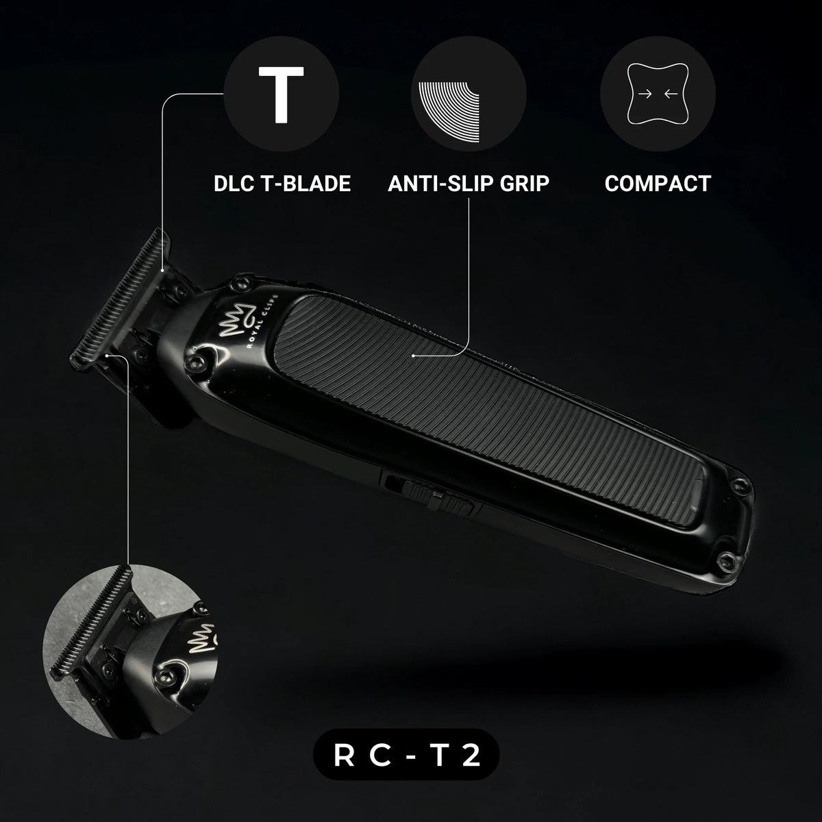 Black Hair Clipper Set B8506
