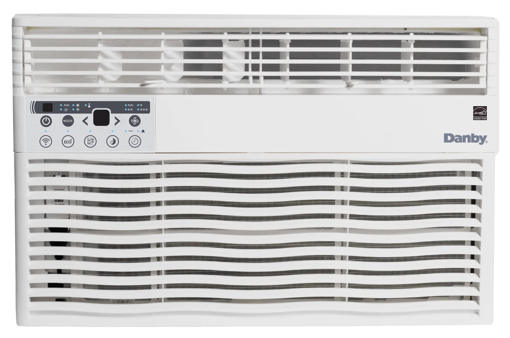 8,000 BTU White Window Air Conditioner with WiFi F9725