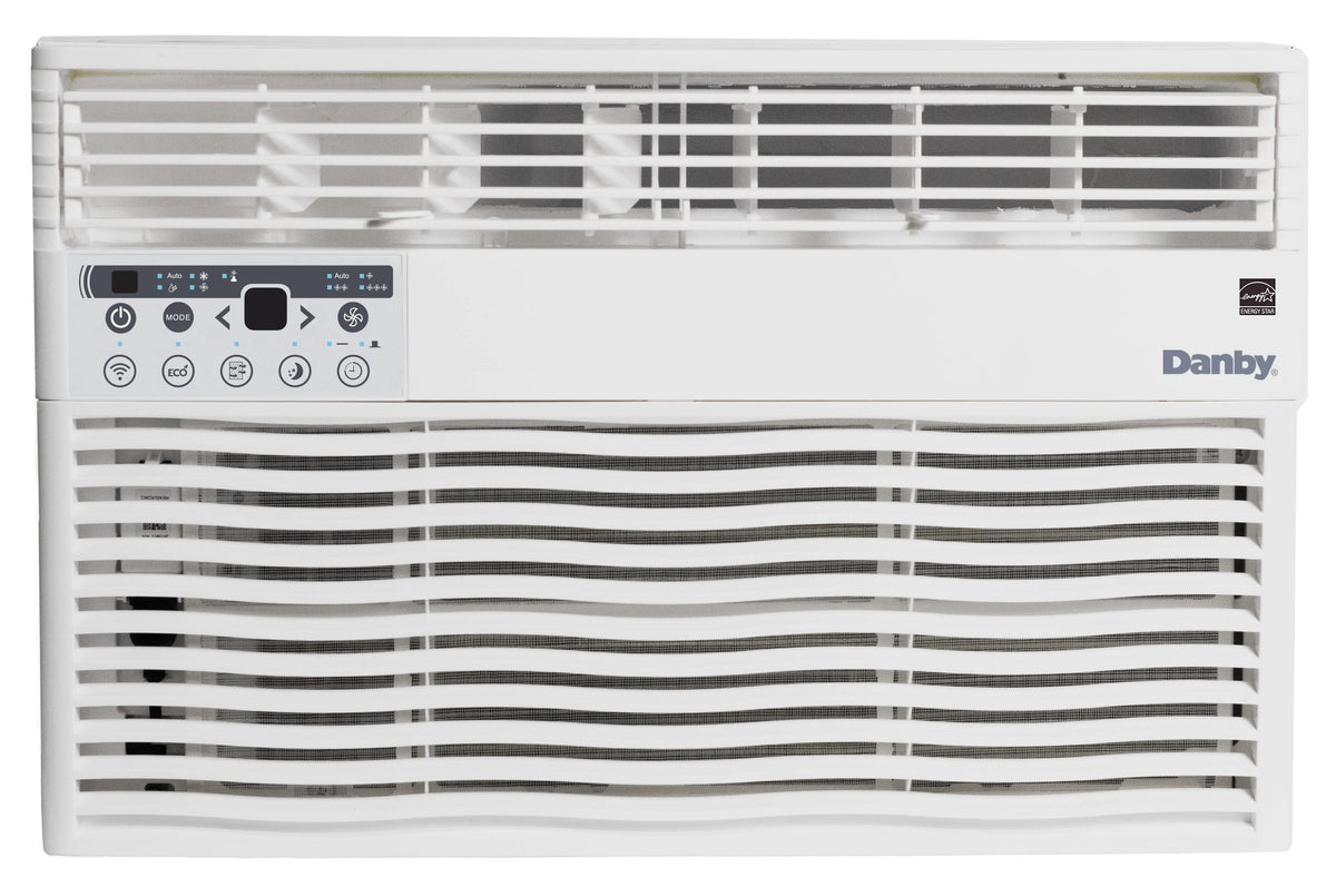 8,000 BTU White Window Air Conditioner with WiFi F9725
