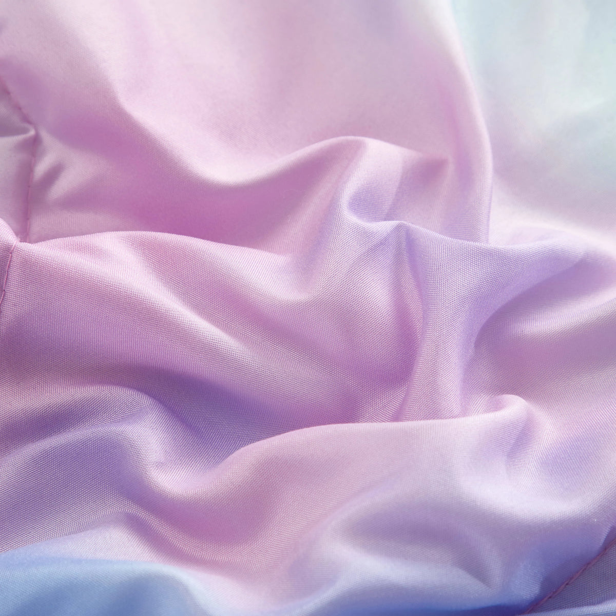 Pink Purple Ombre Polyester Twin Comforter Set S93867