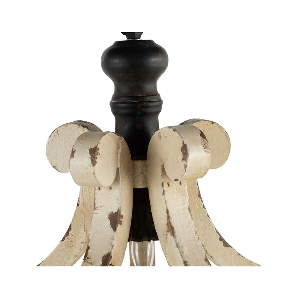 1-Light Chandelier 84" Beige E41047