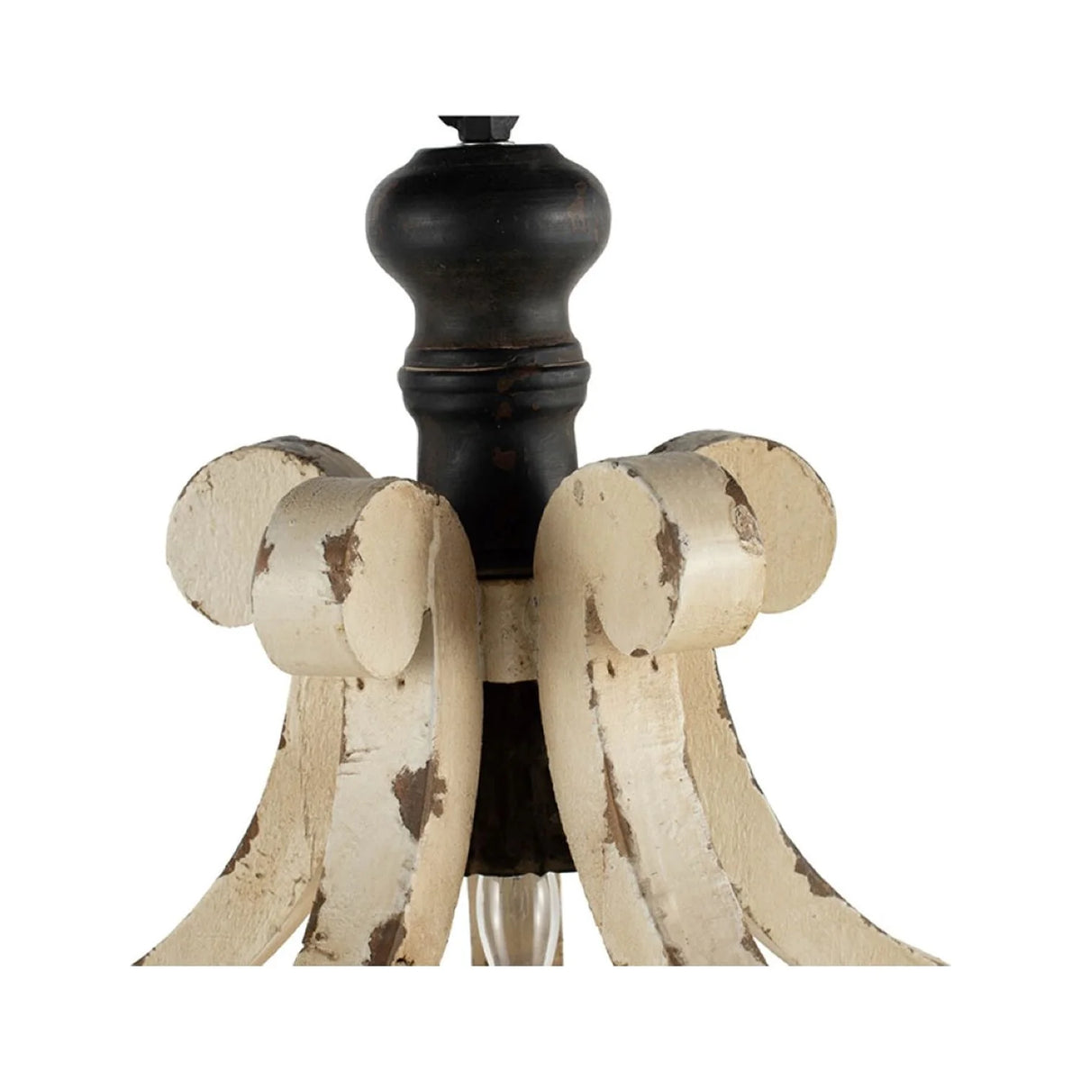 1-Light Chandelier 84" Beige E41047