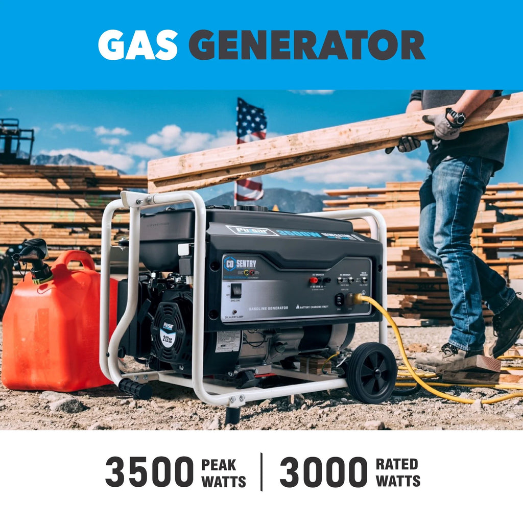 3,500-Watt Gasoline Powered Generator M34248