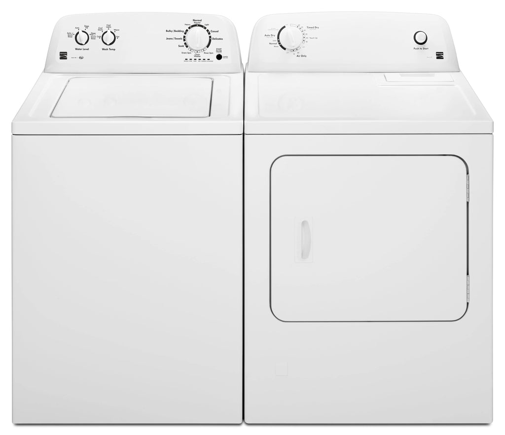 Top-Load Washer with Dual Action Agitator, 3.5 Cu. ft. Capacity, White J684