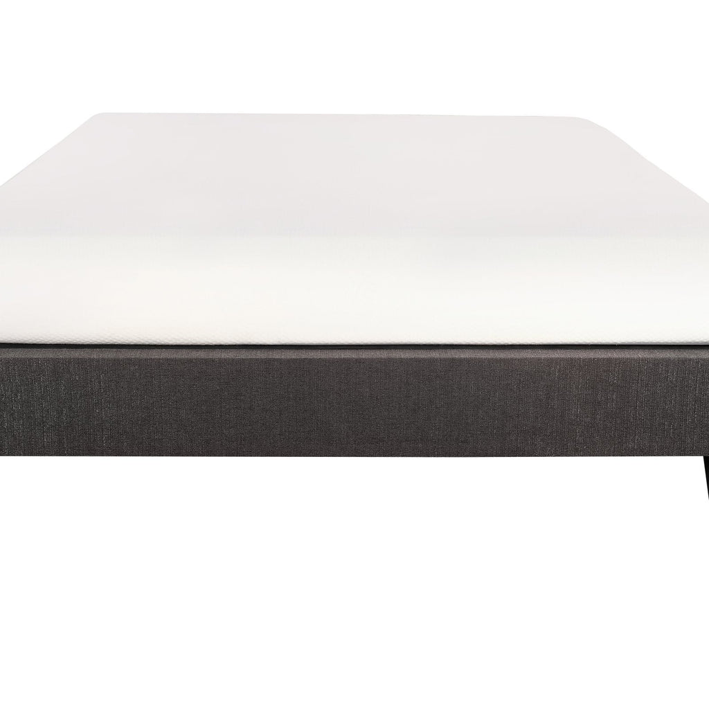 King Wood and Fabric Platform Bed Frame X861974
