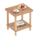 2-Tier Small Outdoor Side Table Y38214