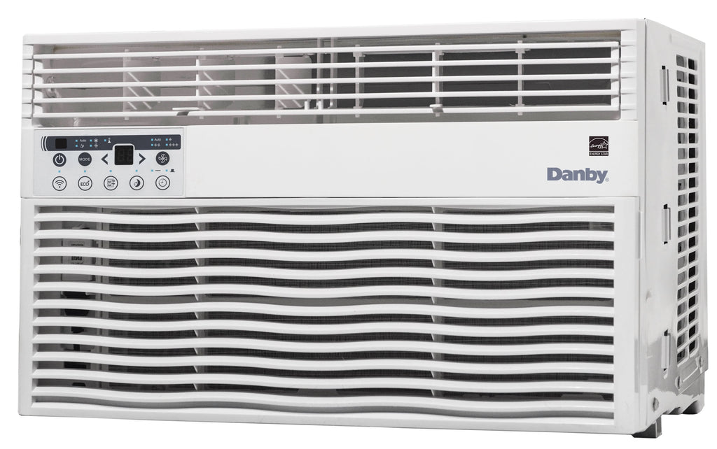 8,000 BTU White Window Air Conditioner with WiFi F9725