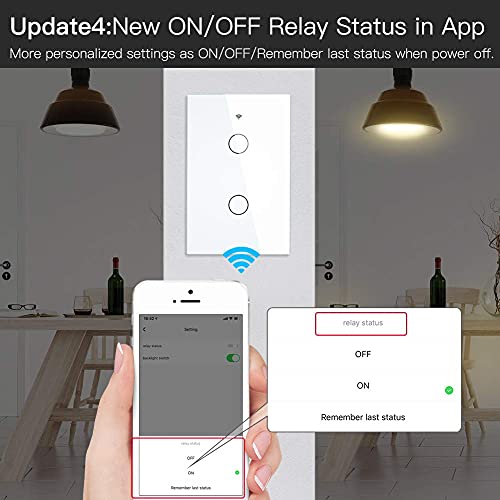 Black 1 Gang Smart Touch Wall Light Switch C444127