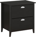 Black Lateral File Cabinet C928