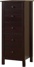 5-Drawer Storage Chest Tall Dresser F8548