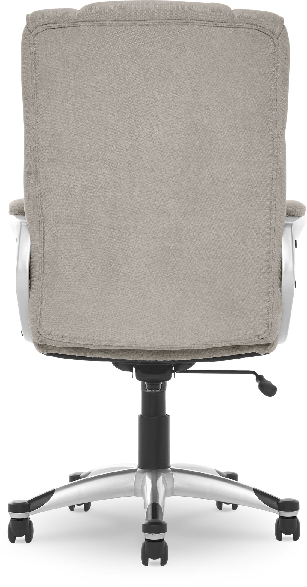 Gray Fabric High-Back Office Chair with Arms O509545