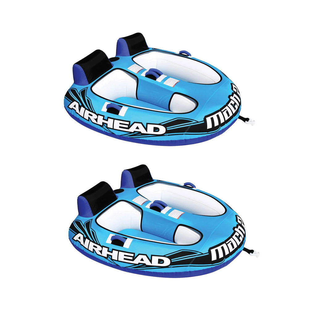 Blue 2 Rider Inflatable Towable Tube 2 Pack B633326
