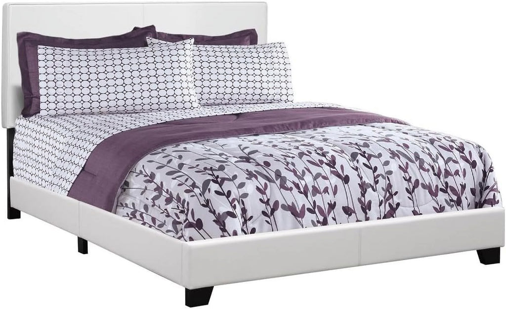 White Queen Bed U873368