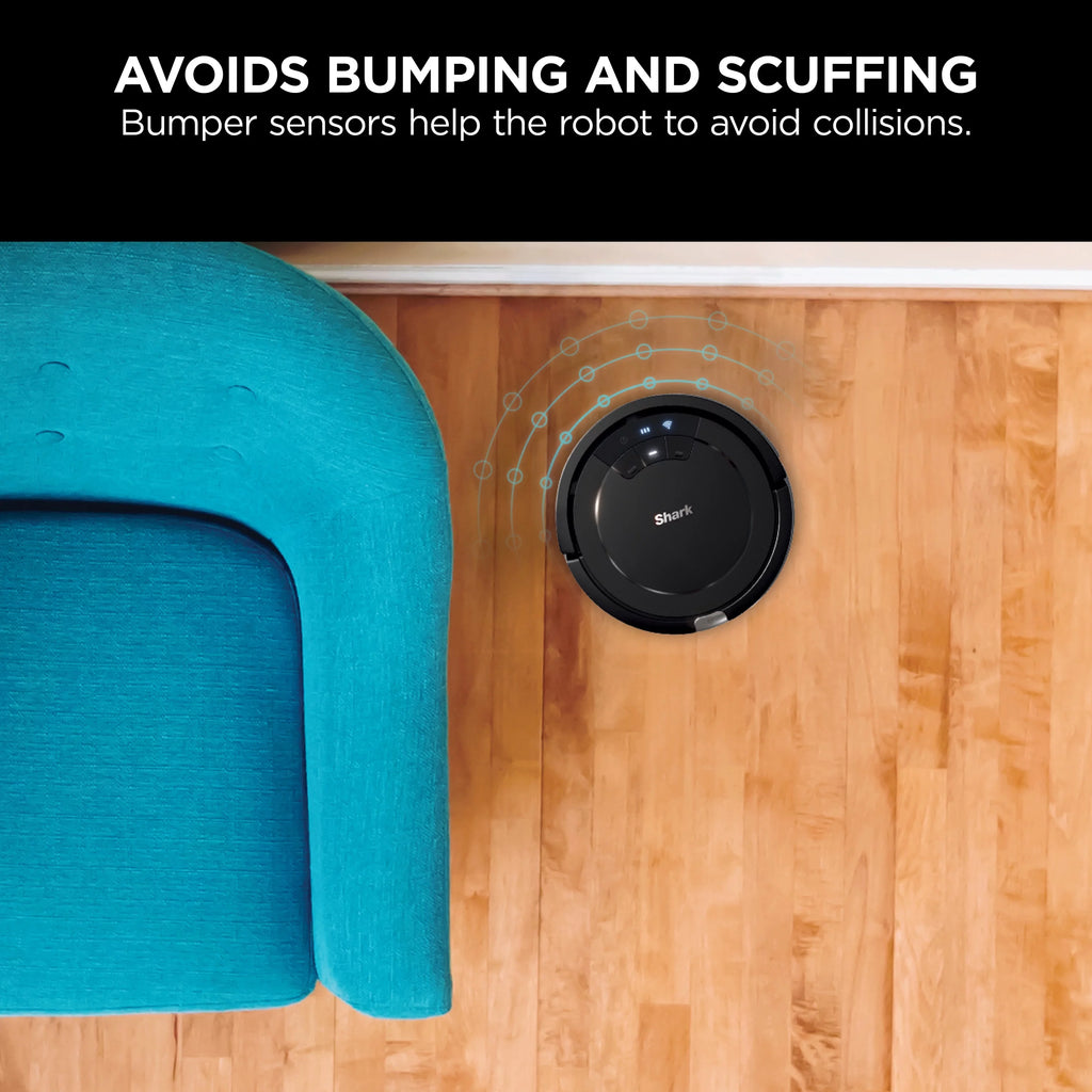 Black Wi-Fi Connected Robot Vacuum I592111