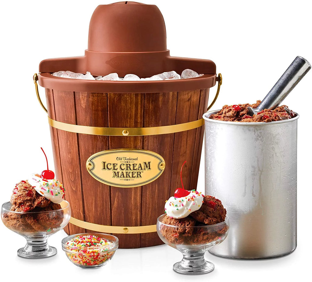 Electric Bucket Ice Cream Maker 4-Quarts J35360