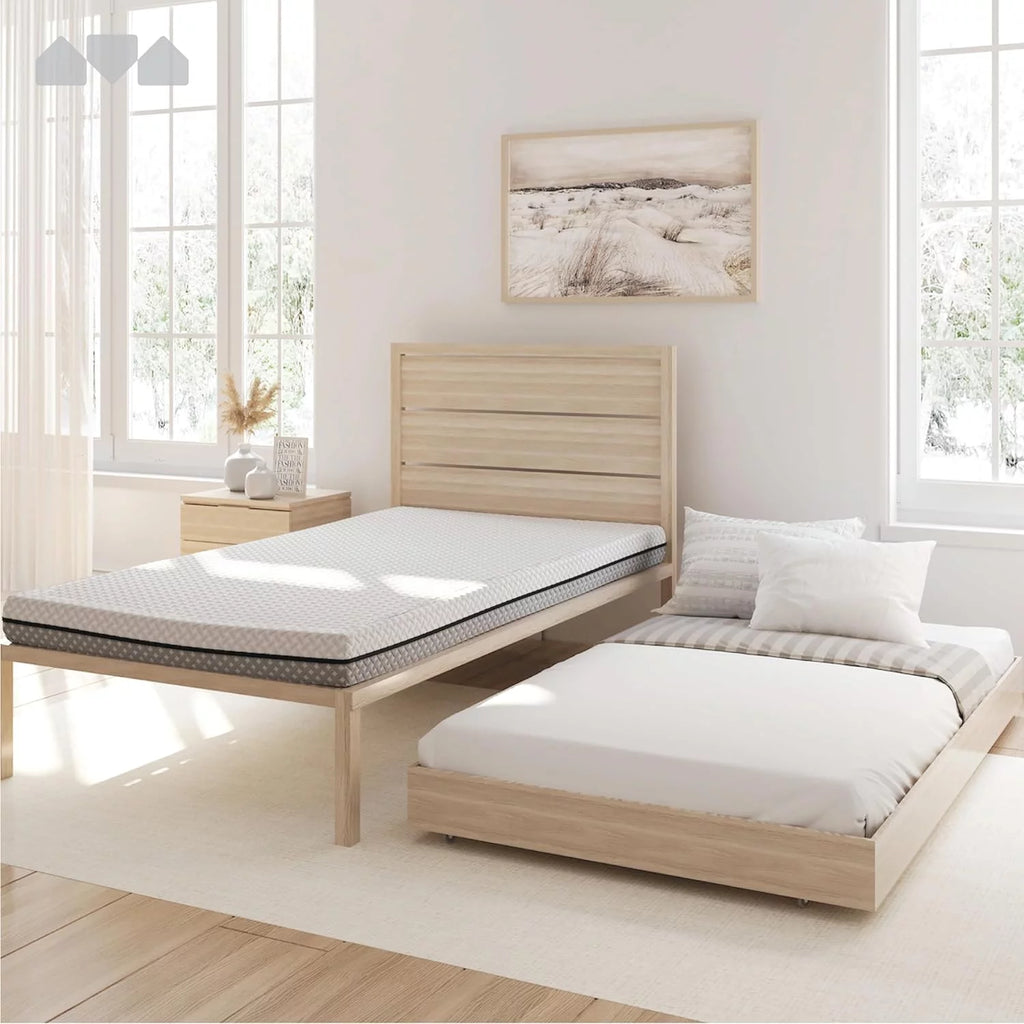 5 in. Memory Foam Mattress Twin 2 Pack G6142