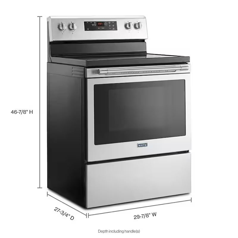 5.3 cu. ft. Electric Range Stainless Steel Y93272