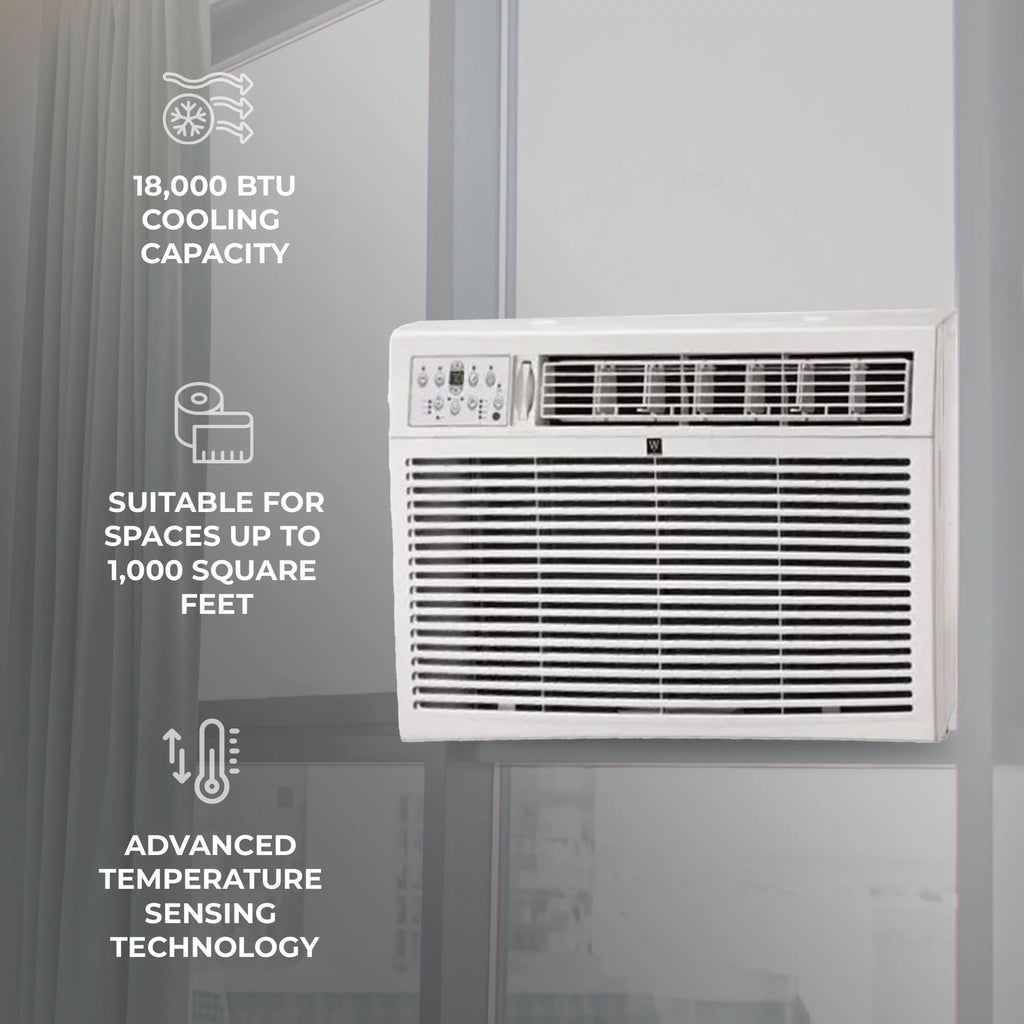 18,000 BTU Window Air Conditioner with Remote Control R77328